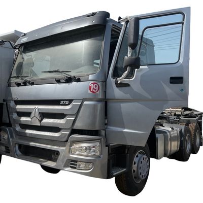 comprar Camión de tractor Sinotruk usado 371HP WEICHAI Motor diesel de capacidad 8L Cámara trasera Ninguno online manufacture