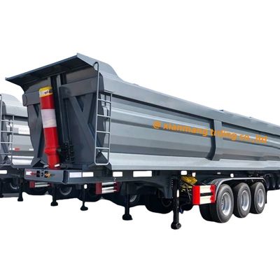 comprar 40 metros cúbicos 60 toneladas trasero camión de tipo Tri axle tiradores para la venta online manufacture