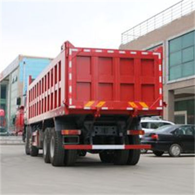 comprar Howo 8x4 12 neumáticos LHD camión de descarga Euro II de emisión estándar 380HP personalizado timón derecho online manufacture