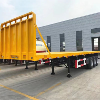 comprar 20/40/45 pies 3 portador de alta capacidad de contenedores de placa semirremolque para carga útil máxima de 30 toneladas online manufacture