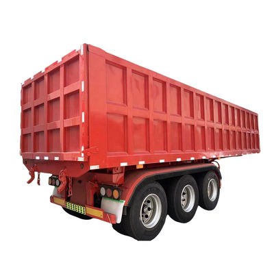 comprar 3 Ejes 13T12 neumáticos Completo HYVA Sistema de elevación hidráulico del cilindro de elevación Semi-remolque de descarga online manufacture