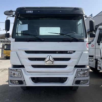 Un buen precio. Asiento de una sola fila 371HP 6X4 HOWO camión usado cabeza de tractores con capacidad de motor de 8L en línea