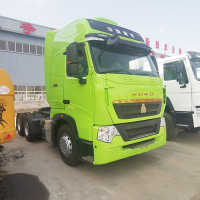 Un buen precio. HOWO T7H 6X4 10 ruedas remolque camión cabeza de tractor utilizado con control de velocidad normal en línea