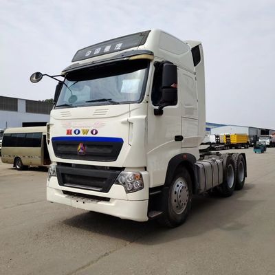 Un buen precio. HOWO T7H de segunda mano 6X4 EURO 5 Tractor Truck Head Sinotruck Unidades tractoras 540hp en línea