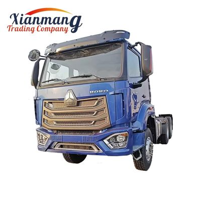 Un buen precio. Sinotruk Howo NX 371 400 HP remolque tractor cabeza de camión con dirección izquierda y sin control de velocidad en línea