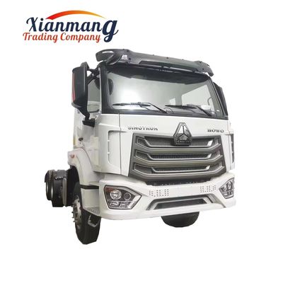 Un buen precio. Vehículos de segunda mano 6*4 10 ruedas 400HP Howo NX Horse Tractor Trucks con ventana manual WEICHAI motor en línea