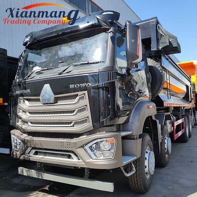 Un buen precio. Camión de cambio hacia adelante número 10 400HP Howo 6x4 8x4 camión de descarga con cabina HW76 en línea