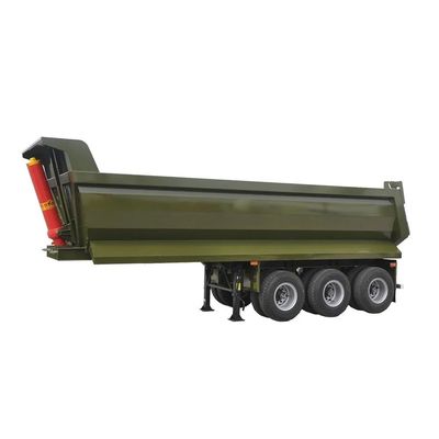 Un buen precio. 3 Ejes 40 toneladas de camiones de granos Hardox Remolque trasero de descarga personalizado con eje BPW / FUWA / LUCKIN en línea