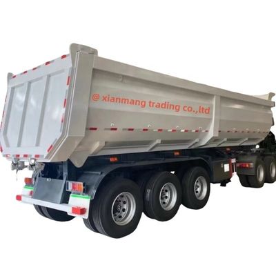 Un buen precio. Camión de descarga de tipo U Camión de descarga de 3 ejes 40 Cbm 60 toneladas 70 toneladas Camión de descarga en línea