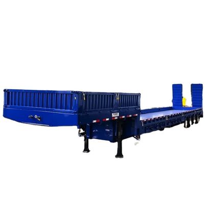Un buen precio. Grupo XM 4 Eje 50 60 toneladas de cuello de ganso Semi-remolque de cama baja para Tanzania y Kenia en línea