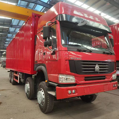 Un buen precio. 8X4 LHD 371-caballo HOWO camión de carga con dirección personalizable y configuración de caballos de potencia neumático 12.00R20 motor WEICHAI en línea