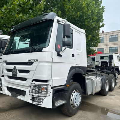 Un buen precio. Sinotruk 371hp 380hp 400hp 420hp Tractor blanco camión móvil 6x4 10 ruedas Rhd y Lhd son neumáticos 12 R20 motor Sinotruck en línea