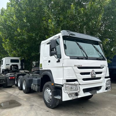 Un buen precio. SINOTRUK HOWO Semi remolque tractor camión cabeza con aire acondicionado 60-70 toneladas 371HP 380HP 400HP 420HP WEICHAI Y SINOTRUCK motor en línea