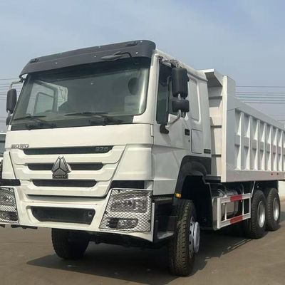 Un buen precio. Color blanco personalizable HOWO 6X4 375HP asientos de camión de basura≤5 longitud del contenedor 5,60 * 2,35 * 1,5 mm para la norma de emisiones Euro 2 en línea