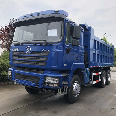 Un buen precio. Shacman F3000 6x4 380HP camión de descarga de motor Weichai con caja de carga de 5.6m Puede ser personalizado a 5.8m 6m 6.2m 6.8m, etc. Azul en línea
